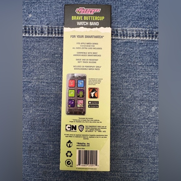 Powerpuff Girls Brave Buttercup Apple Smartwatch Band - Picture 8 of 9